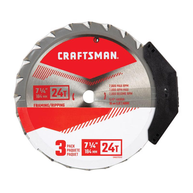 CIRC SAW BLD 7-1/4" 3PK