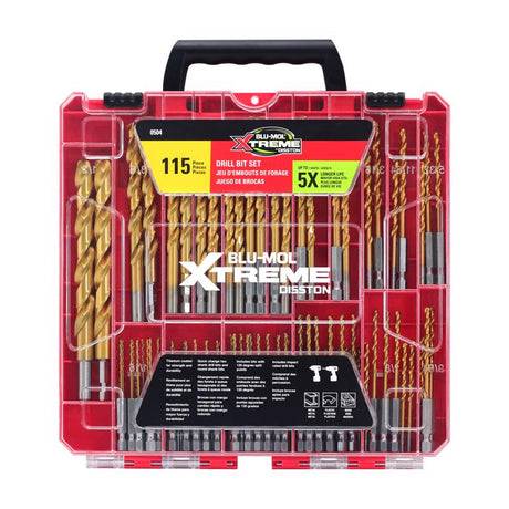 DRIL BIT SET TITNM 115PC