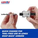 Lenox 108 mm Carbide Tipped Hole Saw Pilot Bit 1 pc