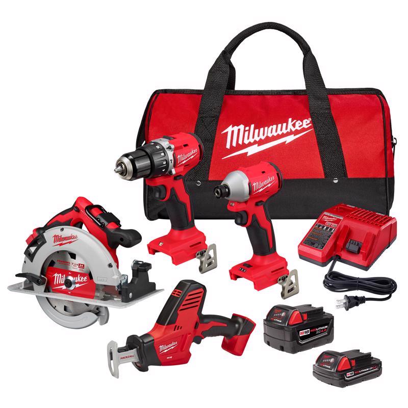 M18 COMBO KIT  4TOOLS