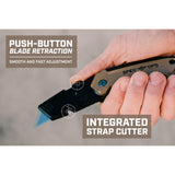 Spec Ops Folding Utility Knife Brown 2 pc