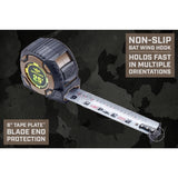 Spec Ops Tools 25 ft. L X 3.3 in. W Tape Measure 1 pk