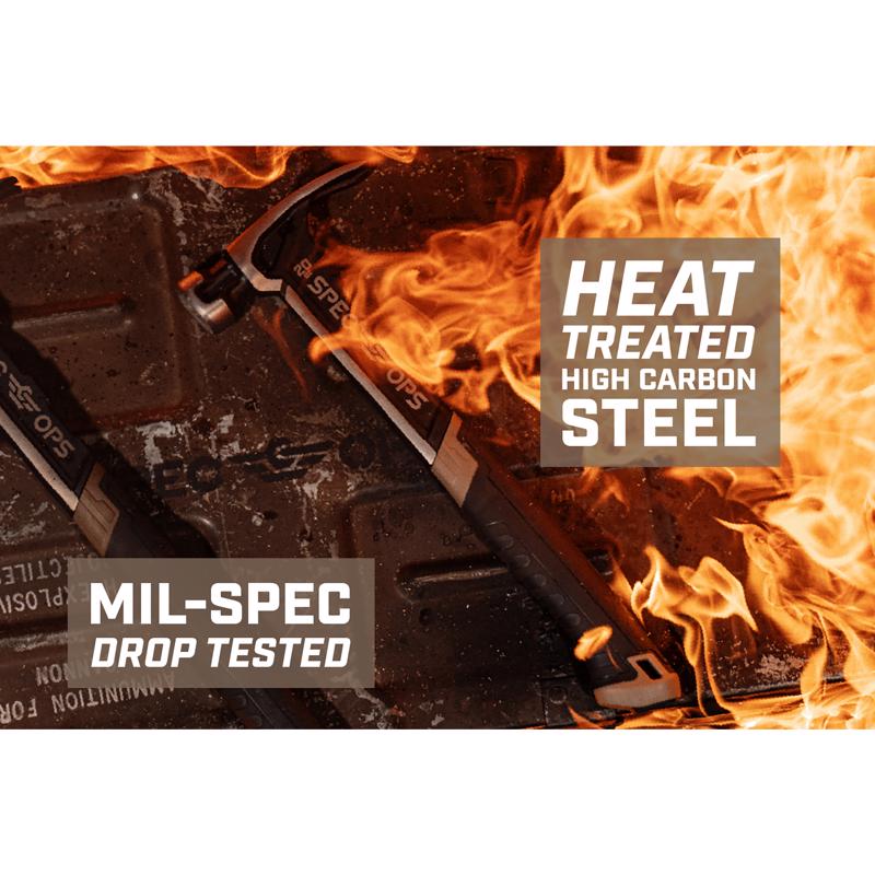 Spec Ops 28 oz Milled Face Claw Hammer 13 in. Steel Handle