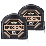 Spec Ops 3 in. L X 3.12 in. W Tape Measure 2 pk