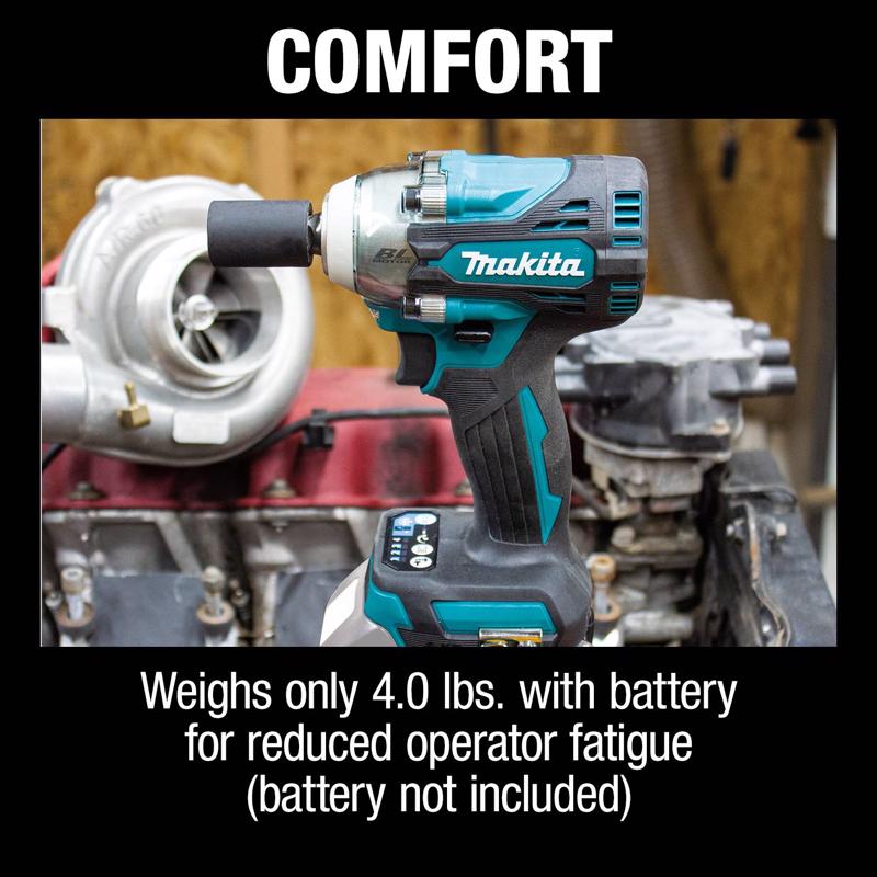 Makita 18V LXT 1/2 in. Cordless Brushless Impact Wrench Tool Only