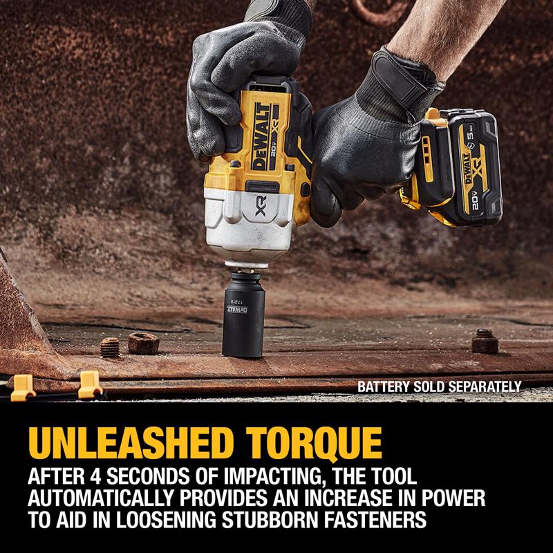 DeWalt 20V MAX XR 1/2 in. Cordless Brushless High Torque Impact Wrench Tool Only