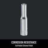 Craftsman 5.5 mm X 1/4 in. drive Metric 6 Point Deep Socket