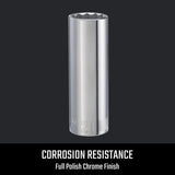 Craftsman 21 mm X 1/2 in. drive Metric 12 Point Deep Socket 1 pc