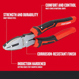 Craftsman 8 in. Drop Forged Steel Lineman's Pliers
