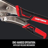 Craftsman 10 in. Alloy Steel Straight Jaw Locking Pliers