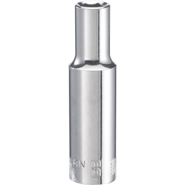 DEEP SOCKT STL MTRC 3/8"