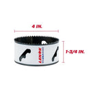 Lenox Speed Slot 4 in. Bi-Metal Hole Saw 1 pk
