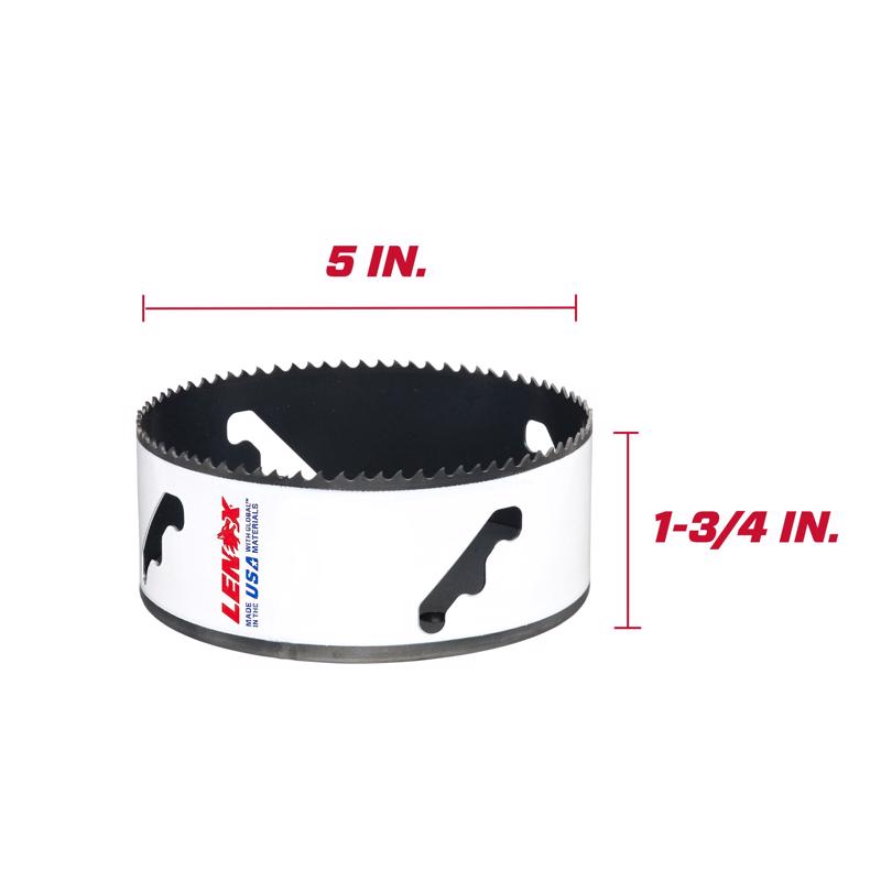 Lenox Speed Slot 5 in. Bi-Metal Hole Saw 1 pk