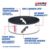 Lenox Speed Slot 6 in. Bi-Metal Hole Saw 1 pk