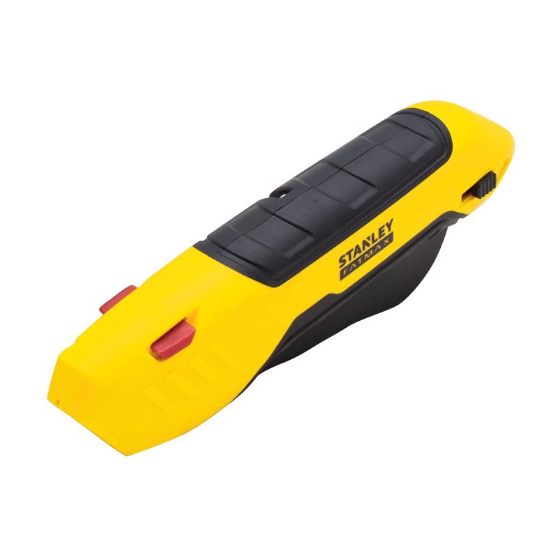 Stanley Fatmax Self-Retracting Squeeze Auto Retract Safety Knife Black/Yellow 1 pc