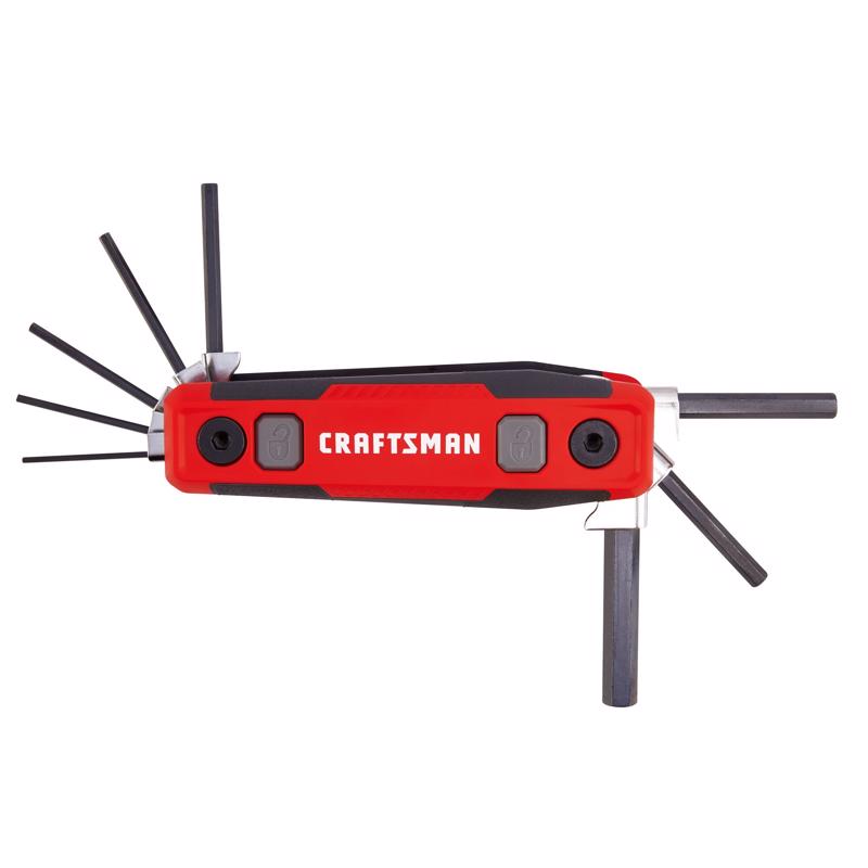 Craftsman Metric Folding Locking Hex Key Set 8 pc