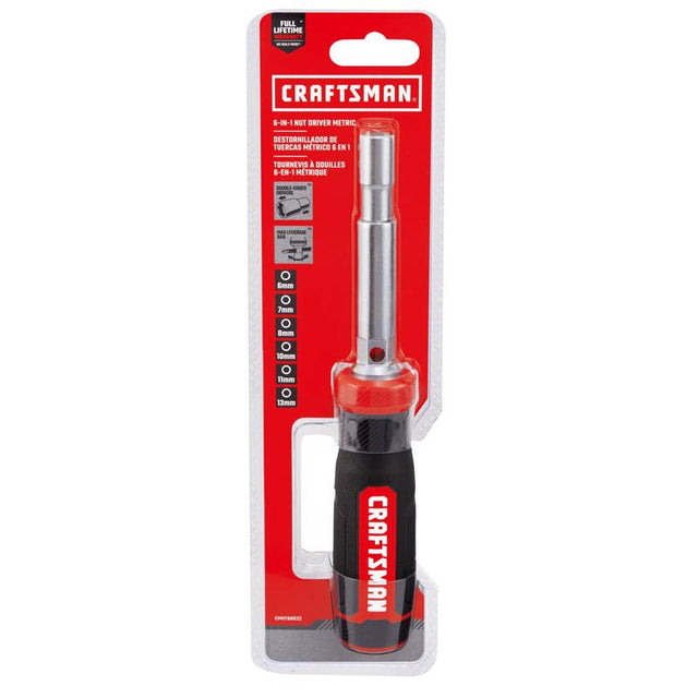 NUT DRIVR 6-IN-1 METRIC