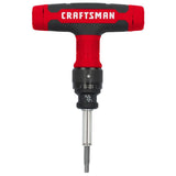 Craftsman Speeddrive Ratcheting T-Handle Driver and Bit Set 15 pc