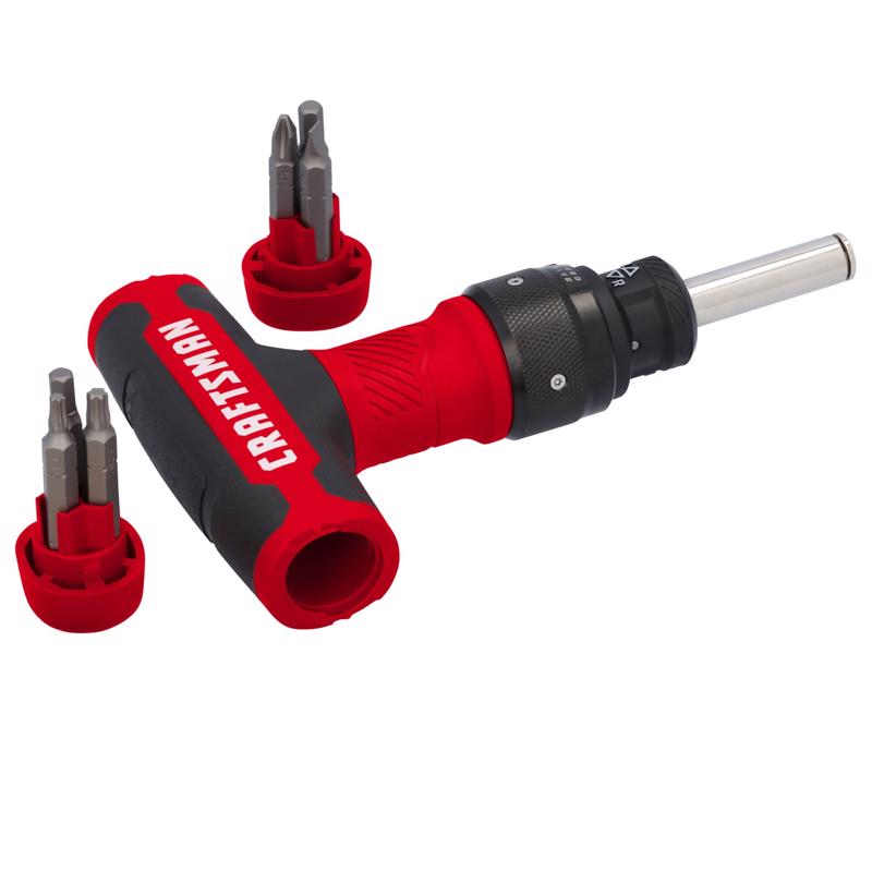 Craftsman Speeddrive Ratcheting T-Handle Driver and Bit Set 15 pc