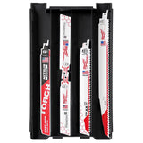 Milwaukee Sawzall Bi-Metal Reciprocating Saw Blade Set 22 pc