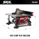Skil 15 amps Corded 10 in. Table Saw Tool Only