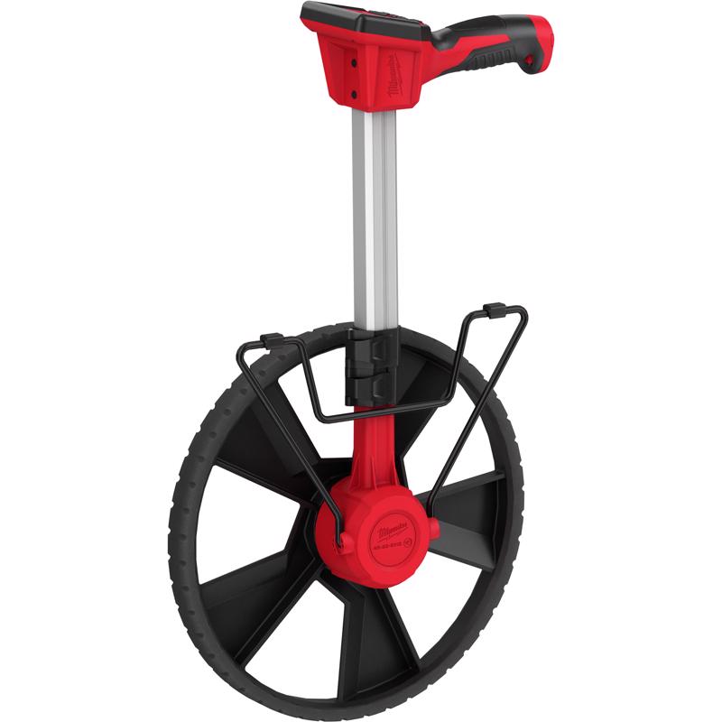 Milwaukee 12.5 in. L X 4 in. W 12 in. Measuring Wheel Black/Red 1 pc