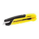 Stanley 6.29 in. Sliding Snap Knife Black/Yellow 1 pc