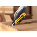 Stanley 6.29 in. Sliding Snap Knife Black/Yellow 1 pc