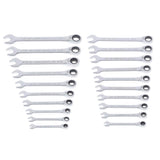 Craftsman 12 Point SAE Ratcheting Box Wrench Set 20 pc