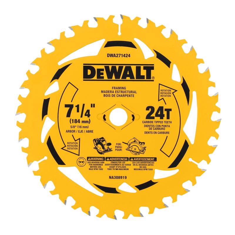 SAW BLADE 7-1/4"X28T 2PK