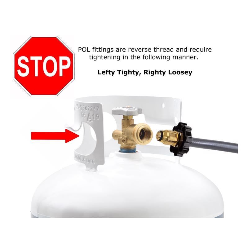 Flame King 500K BTU With Piezo Ignitor Weed Burner Weed Torch Kit 1 pc Propane