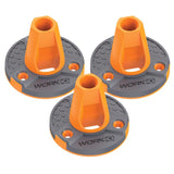 MOUNTNG PLATE RESIN GRY
