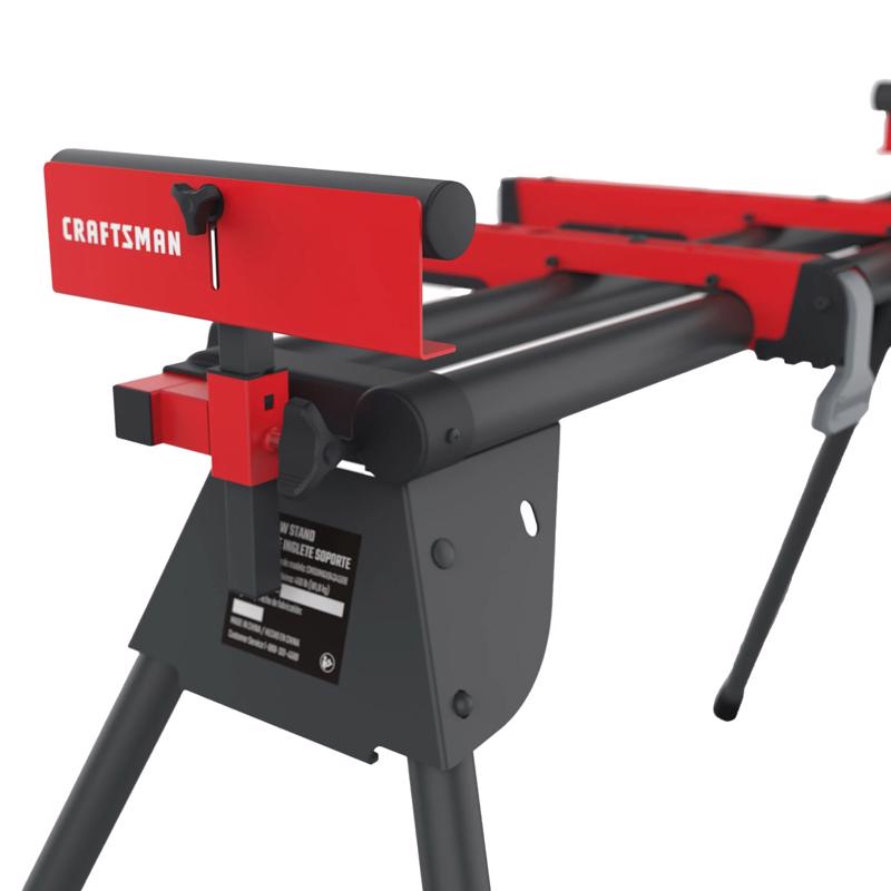 Craftsman Steel 50.79 in. L X 11.62 in. H X 11.02 in. W Adjustable Miter Saw Stand 1 pc