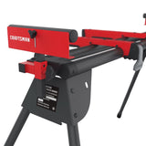 Craftsman Steel 50.79 in. L X 11.62 in. H X 11.02 in. W Adjustable Miter Saw Stand 1 pc