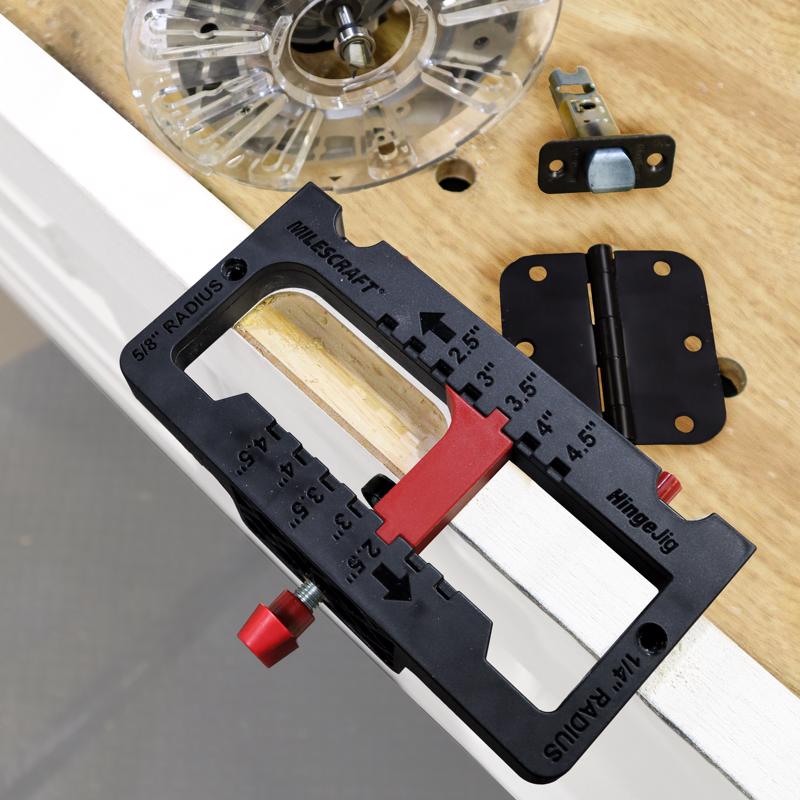 Milescraft Hinge Jig Door Hinge Template 7 pc