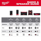 Milwaukee Tool M18 Wireless Bluetooth Jobsite Speaker