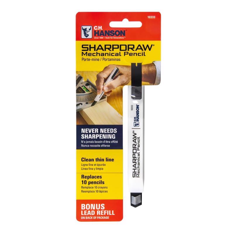CH Hanson SharpDraw 7 in. L Carpenter Pencil Green 1 pc