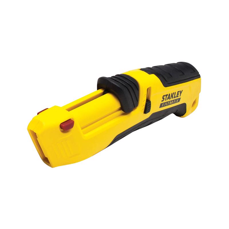 Stanley Fatmax 1 in. Sliding Safety Knife Black/Yellow 1 pc