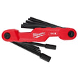 MW HEX KEY SET SAE RED