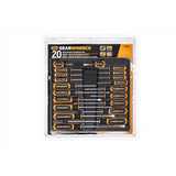 SCRWDRIVER SET ORG 20PC