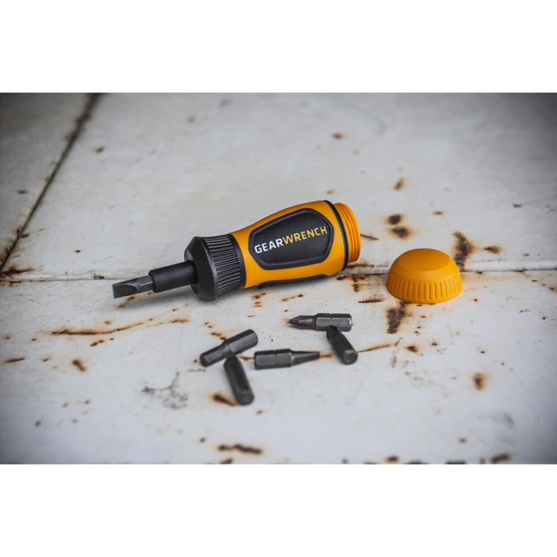 Gearwrench Phillips/Slotted 6-in-1 Screwdriver 1 each