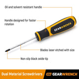 Gearwrench 1/4 in. X 6 in. L Slotted Screwdriver 1 pk