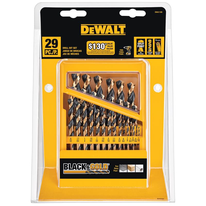 DW DRILL BIT SET 29PC