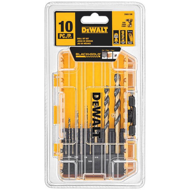 DW DRILL BIT SET 10PC