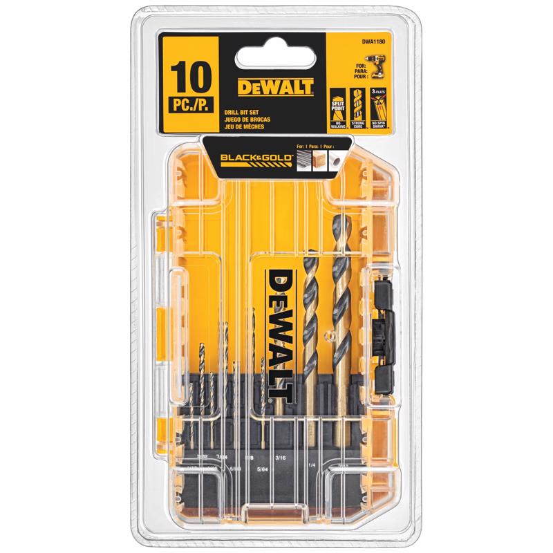 DW DRILL BIT SET 10PC