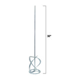 QEP 30 in. H X 5.5 in. W Steel Grout Mixing Paddle 1 pk