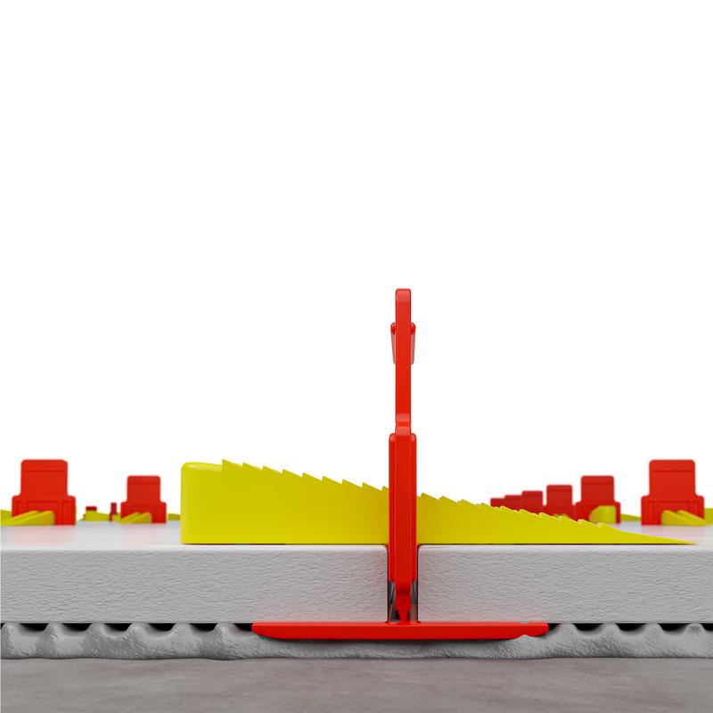 QEP 2.25 in. H Plastic Tile Leveling Clips 100 pk