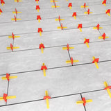 QEP 2.25 in. H Plastic Tile Leveling Clips 100 pk