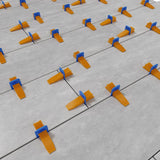 QEP Xtreme 1/16 in. H Plastic Tile Leveling Wedge 500 pc