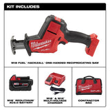 Milwaukee M18 Fual Cordless Brushless Reciprocating Saw Kit (Battery & Charger)